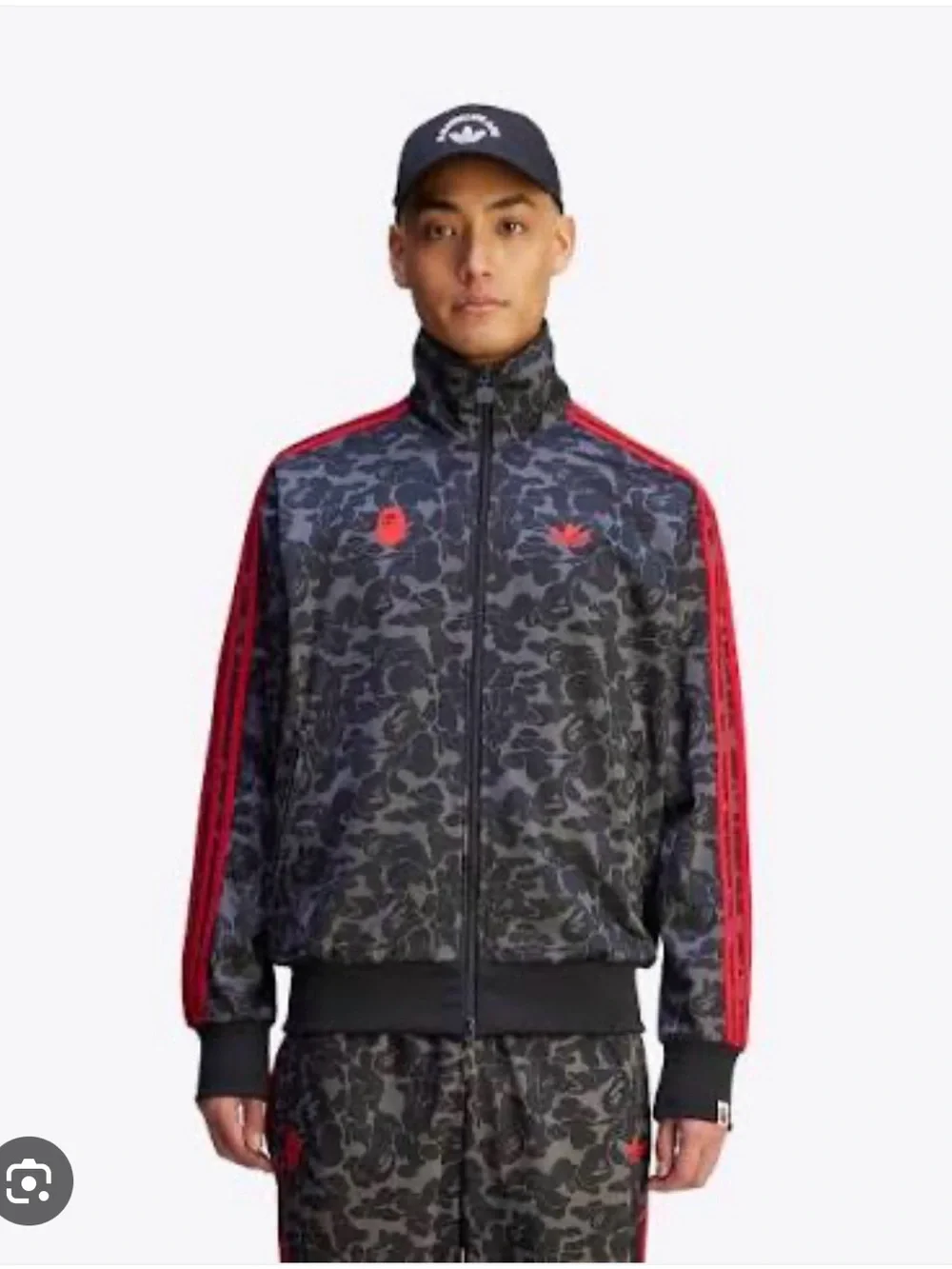 Adidas x Bape - Firebird 🐦‍🔥 Camouflage Track Jacket NWOT - s RARE